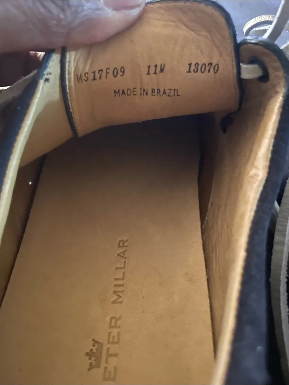 Peter Millar Summertime Suede Sneaker Men’s Size 11 READ DESCRIPTION